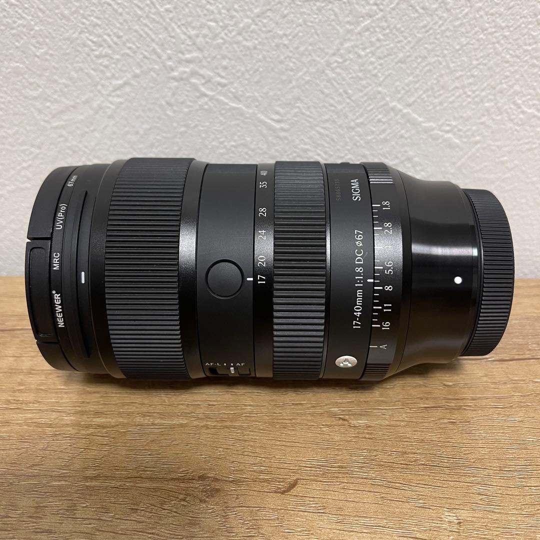 sigma 17-40 f1.8 fujifilm xマウント