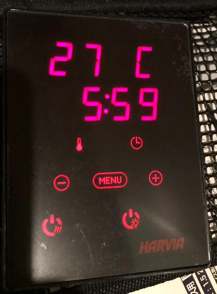 [電源２ｍ付]HARVIA CILINDRO PC70　200V 6.8KW.