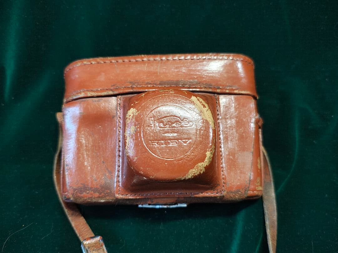 キエフ ロシア製レンジファインダー フィルムカメラ レンズ、ケース付き３台