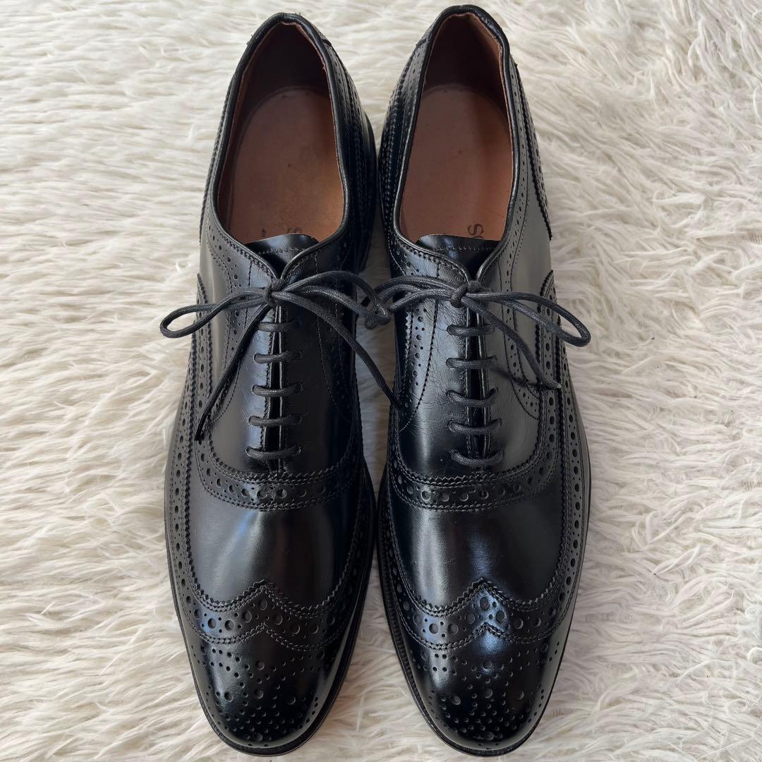 【新品未使用】希少　アレンエドモンズ　マカリスター　フルブローグシューズ　旧ロゴ