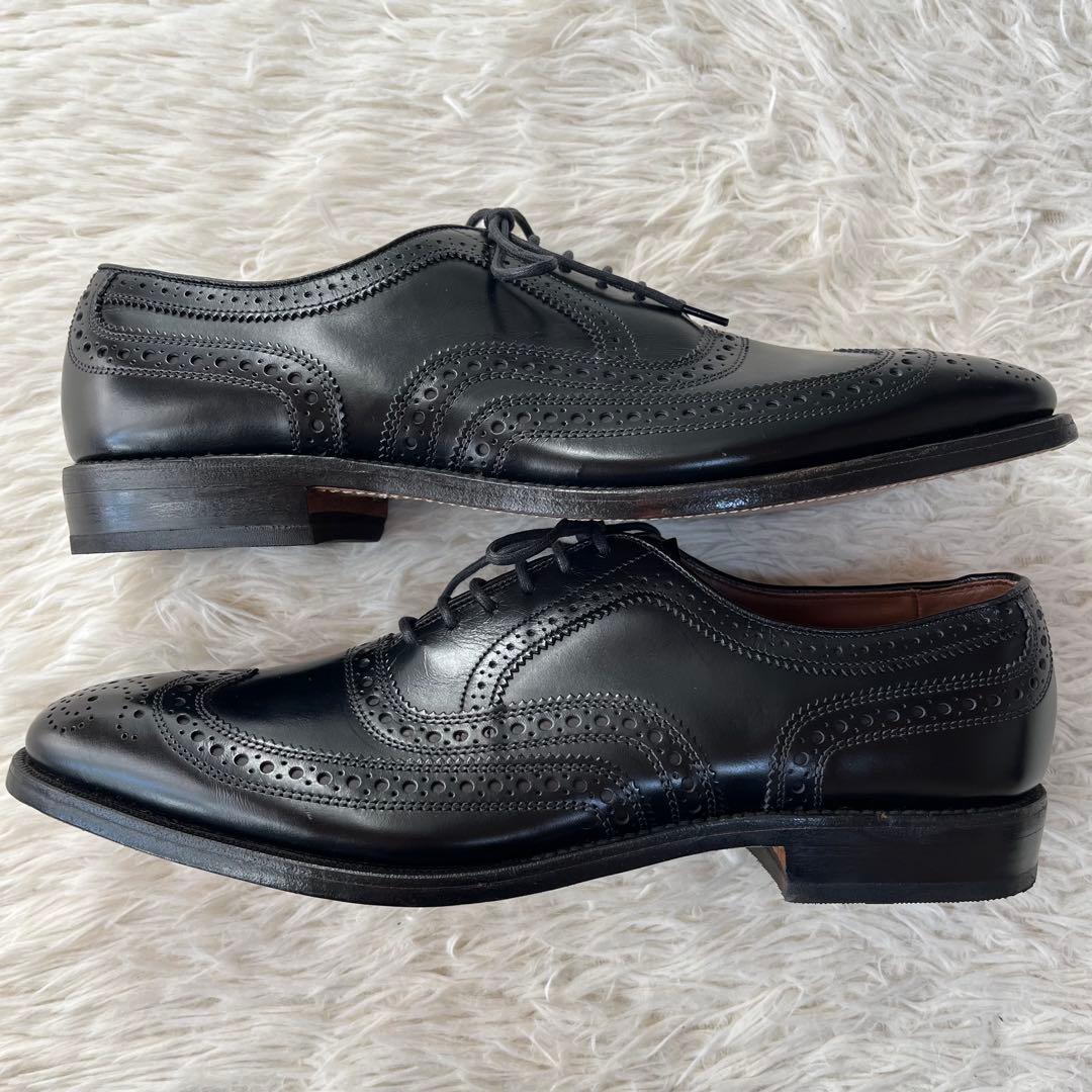 【新品未使用】希少　アレンエドモンズ　マカリスター　フルブローグシューズ　旧ロゴ