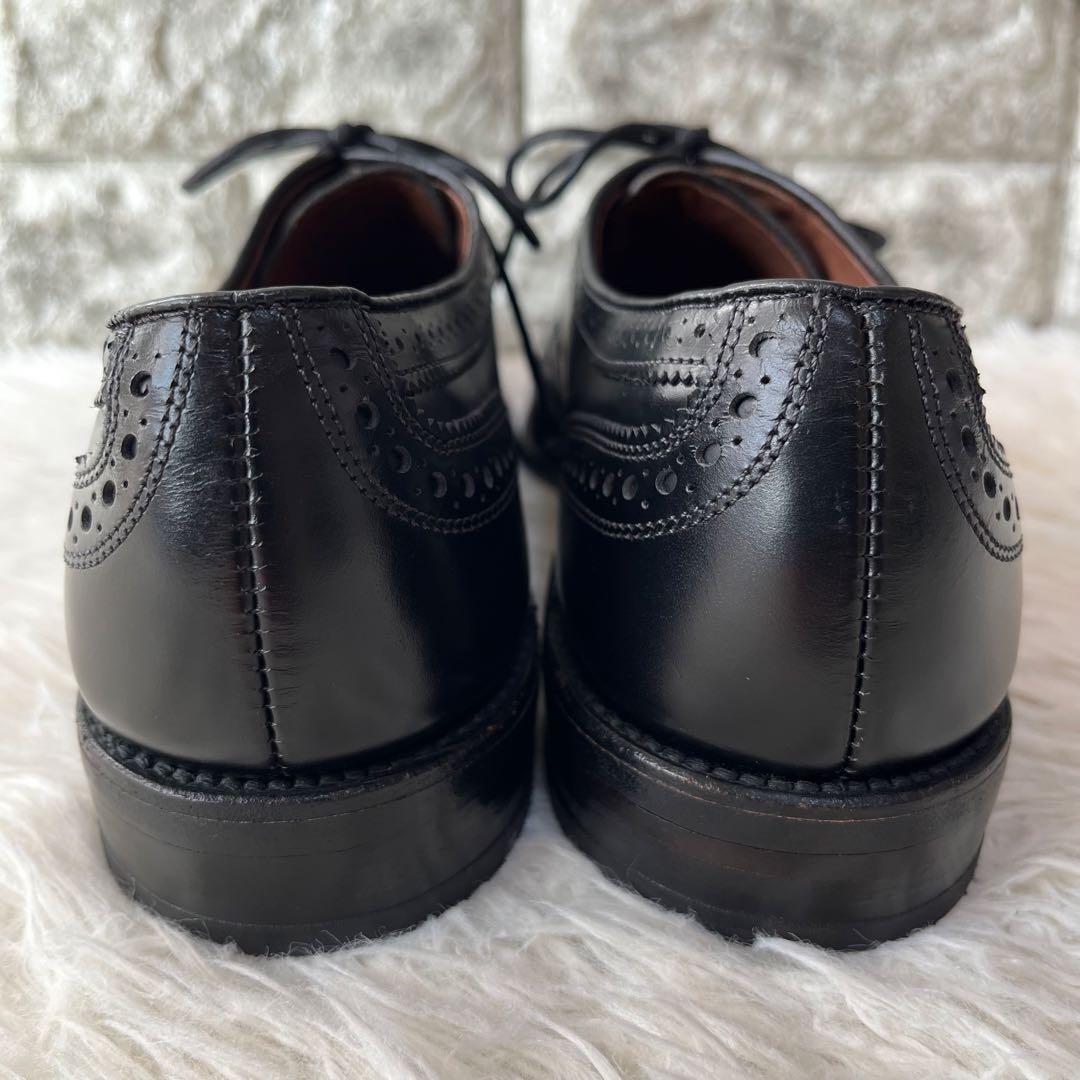 【新品未使用】希少　アレンエドモンズ　マカリスター　フルブローグシューズ　旧ロゴ