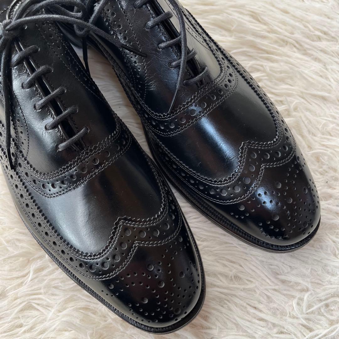 【新品未使用】希少　アレンエドモンズ　マカリスター　フルブローグシューズ　旧ロゴ