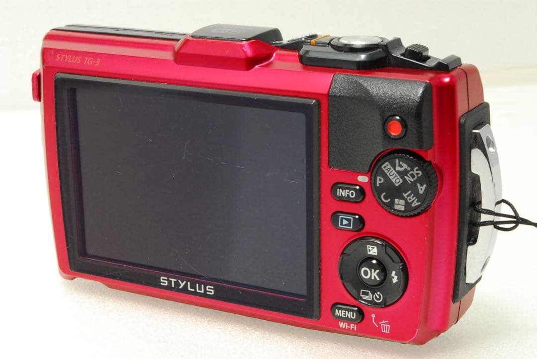 OLYMPUS TG-3 ❤️スマホ転送 動作確認済 オリンパス レッド コンデジ