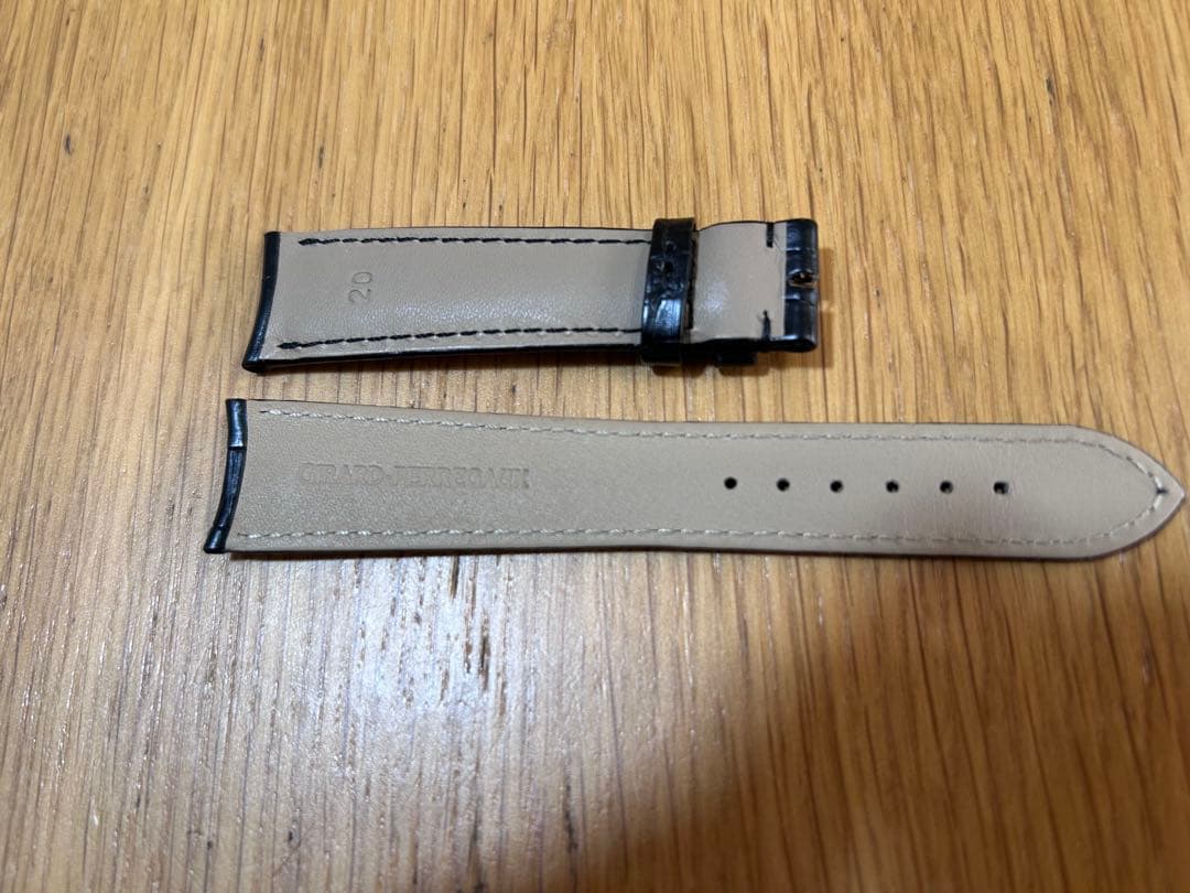 ジラールペルゴ20mmレザーストラップ