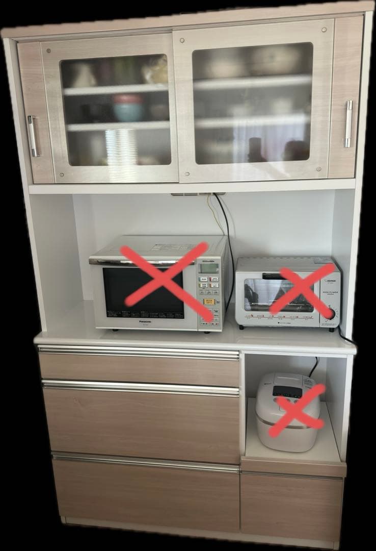 ※ころまま 食器棚　キッチンカップボード