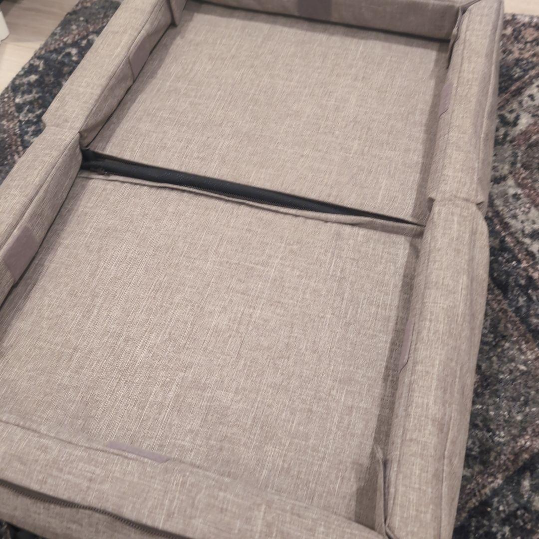 【送料込】ファルスカ　コンパクトベッドFree メランジブラウン　2024年購入