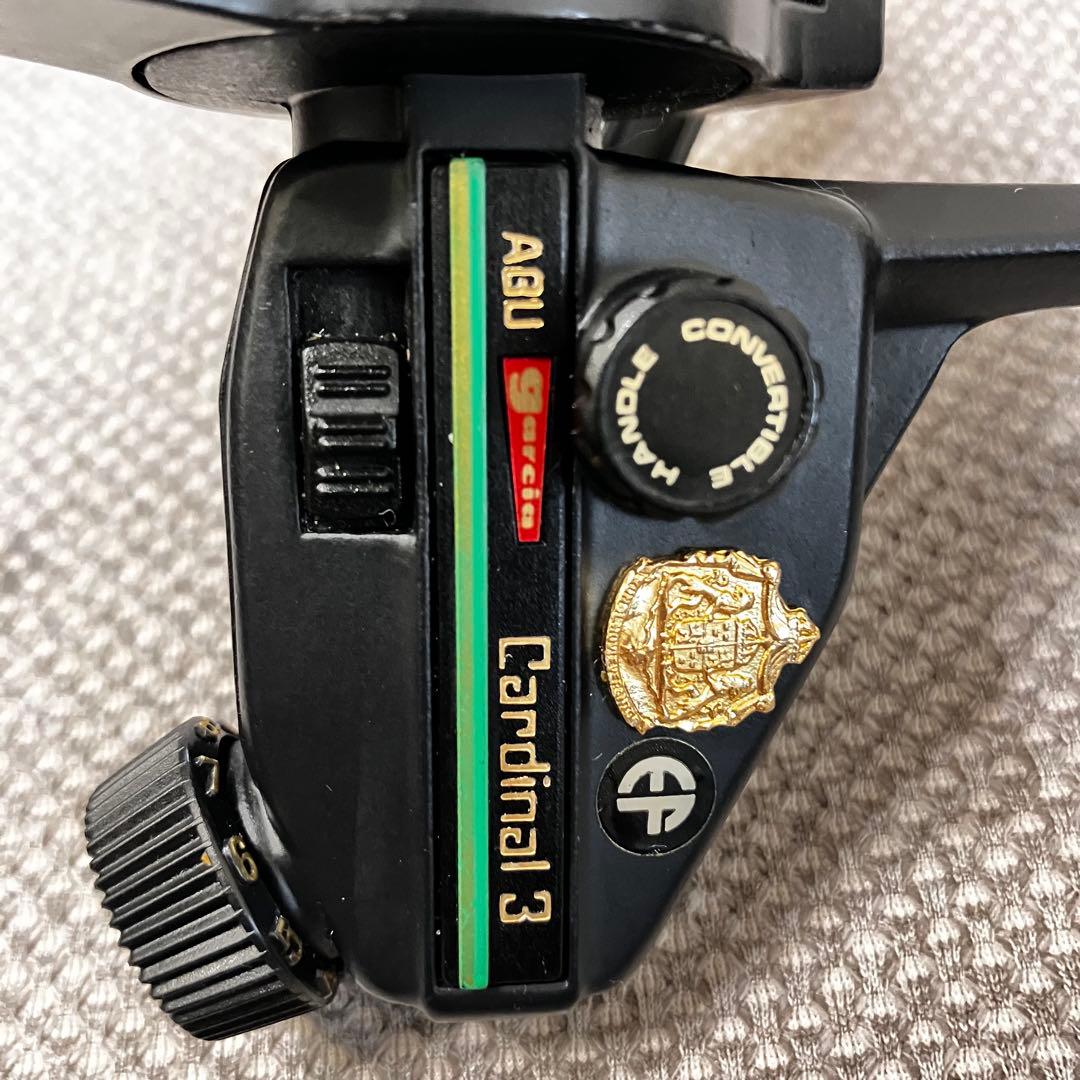 ABU Cardinal 3 オールド スピニング 動作品 希少 F6111
