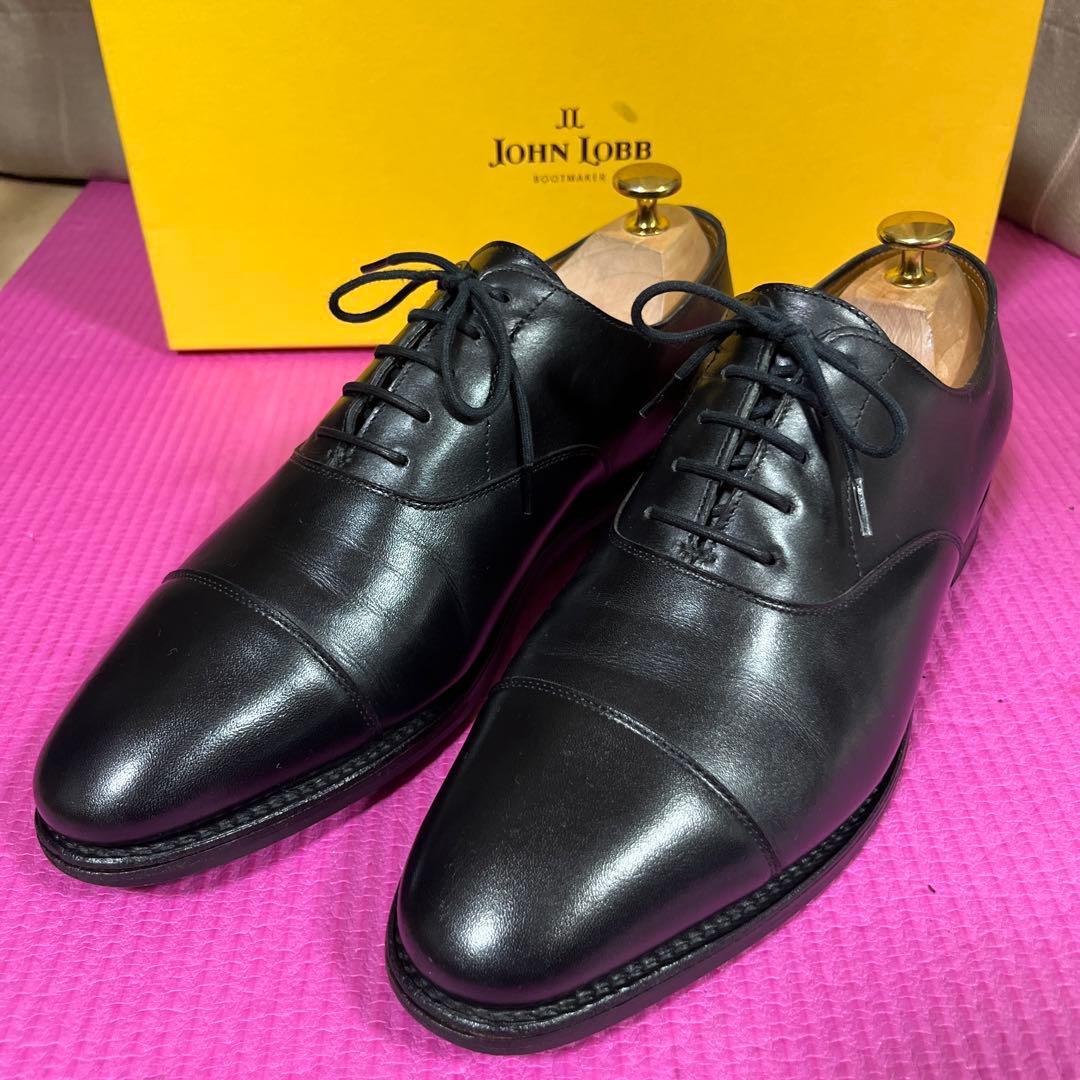 ジョンロブ　シティ2　黒　6E　美品