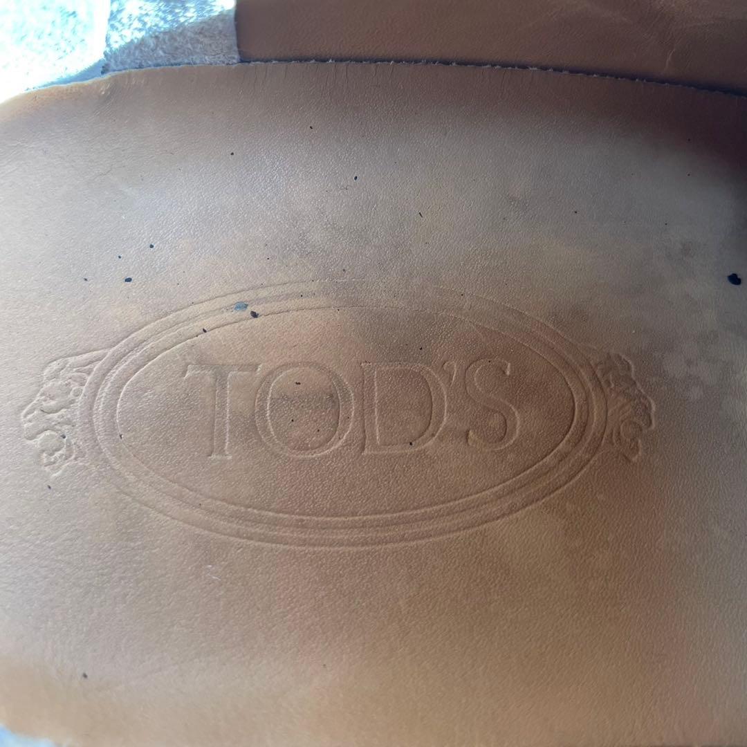 ★希少★トッズ TOD'S Uチップ ドレスシューズ【27】バーガンディ 厚底