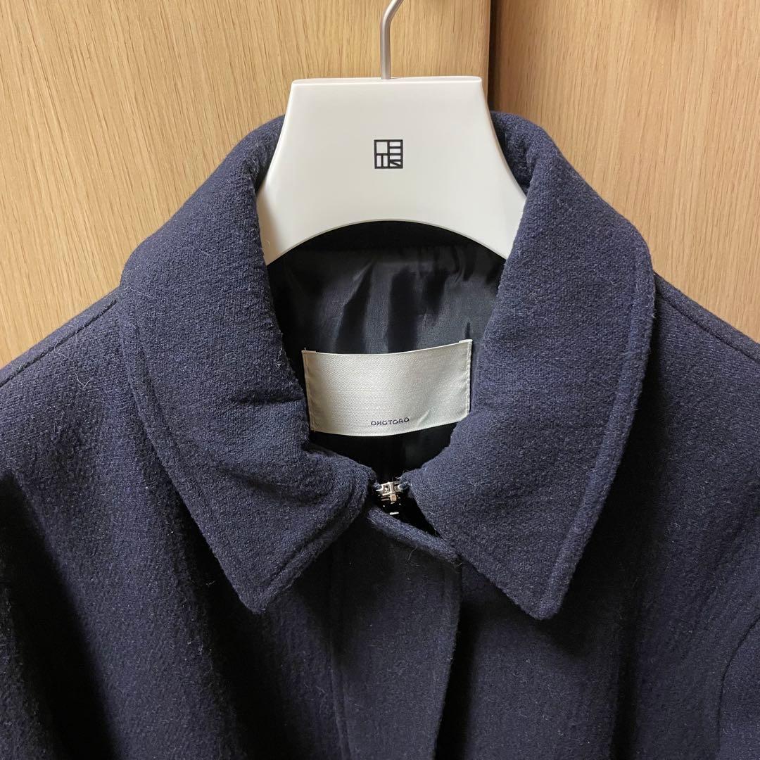 Mannish Wool Blouson ネイビー　ohotoro オートロ