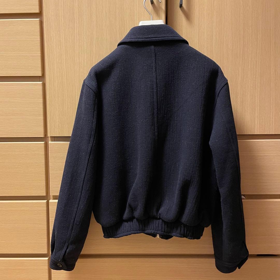 Mannish Wool Blouson ネイビー　ohotoro オートロ