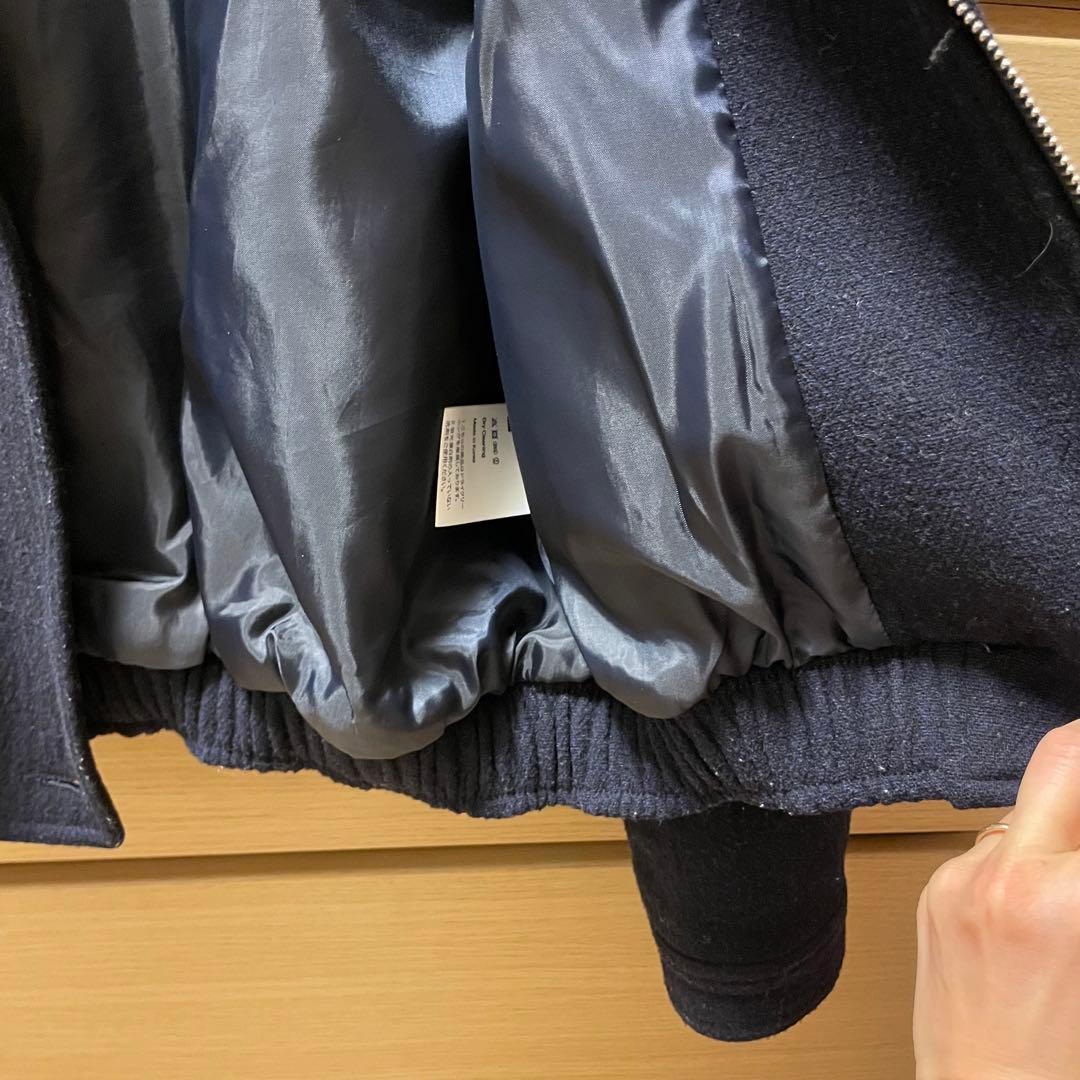 Mannish Wool Blouson ネイビー　ohotoro オートロ