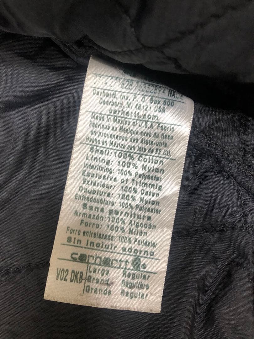 カーハート　Carhartt ダークブラウン ベスト　L