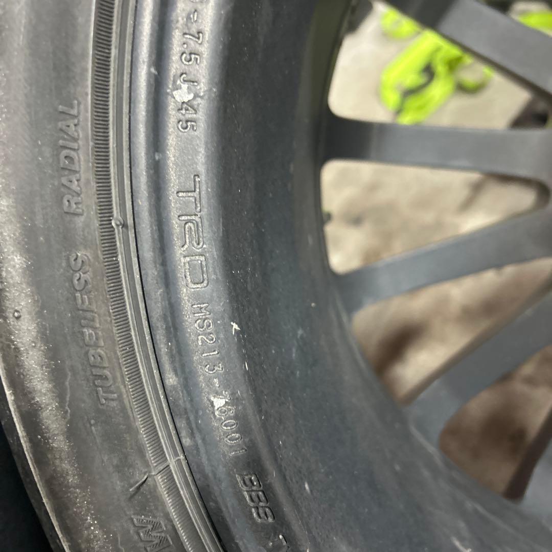 Lexus CT-200H 18インチTRDホイール 美品　18-7.5J