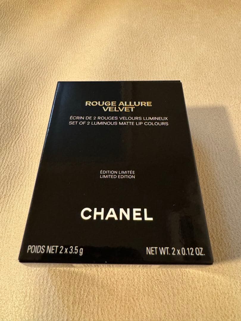 CHANEL ROUGE ALLURE VELVET 限定版 2色セット