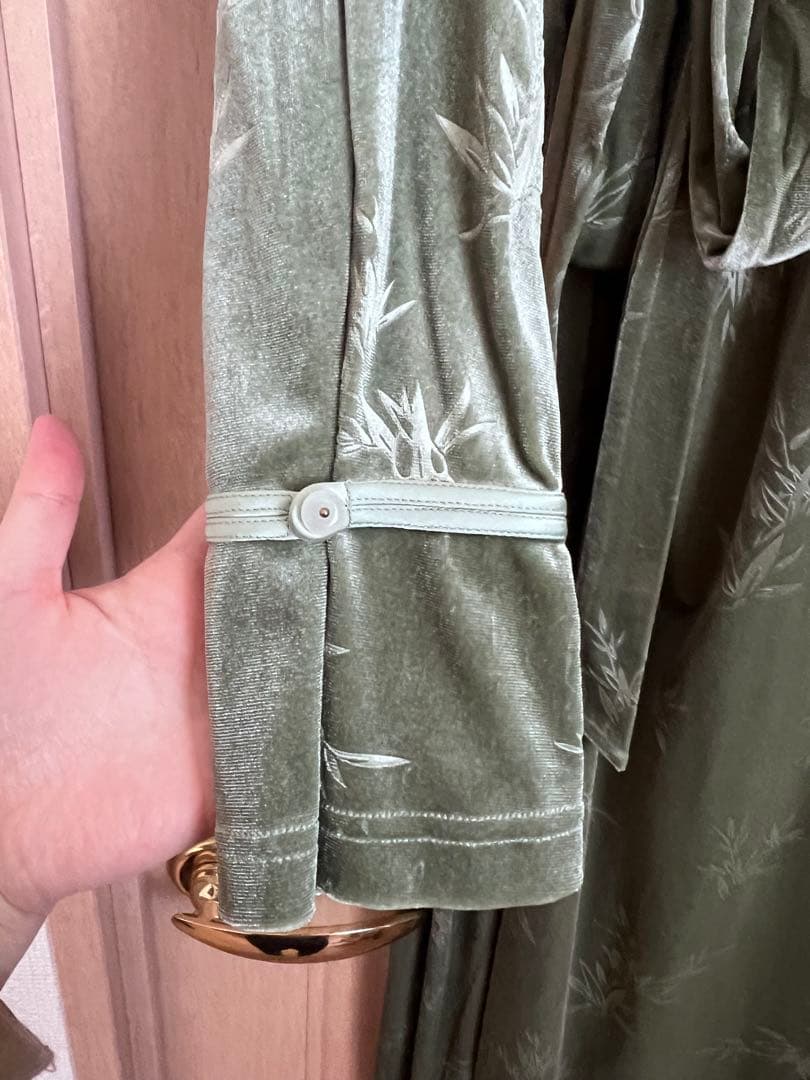 チャイナドレス風ロングワンピース