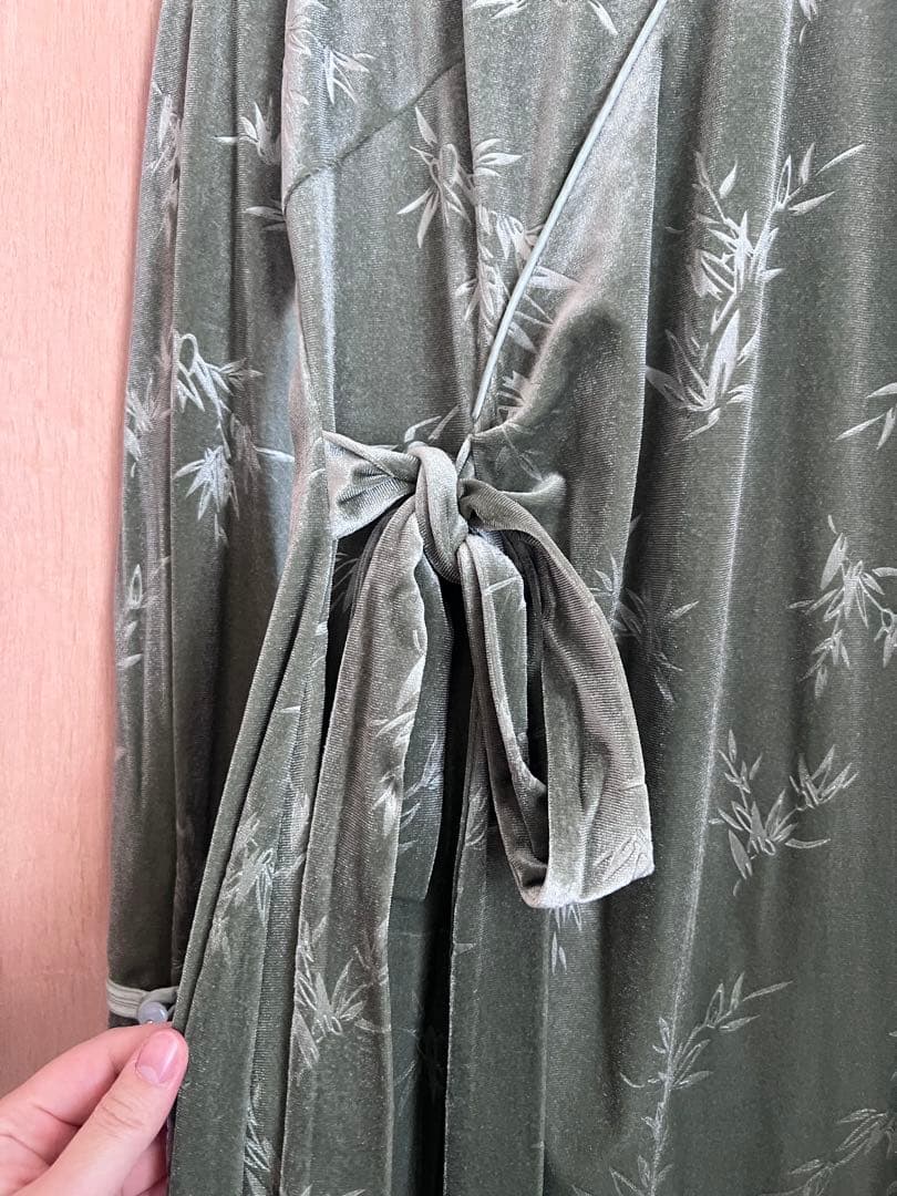 チャイナドレス風ロングワンピース