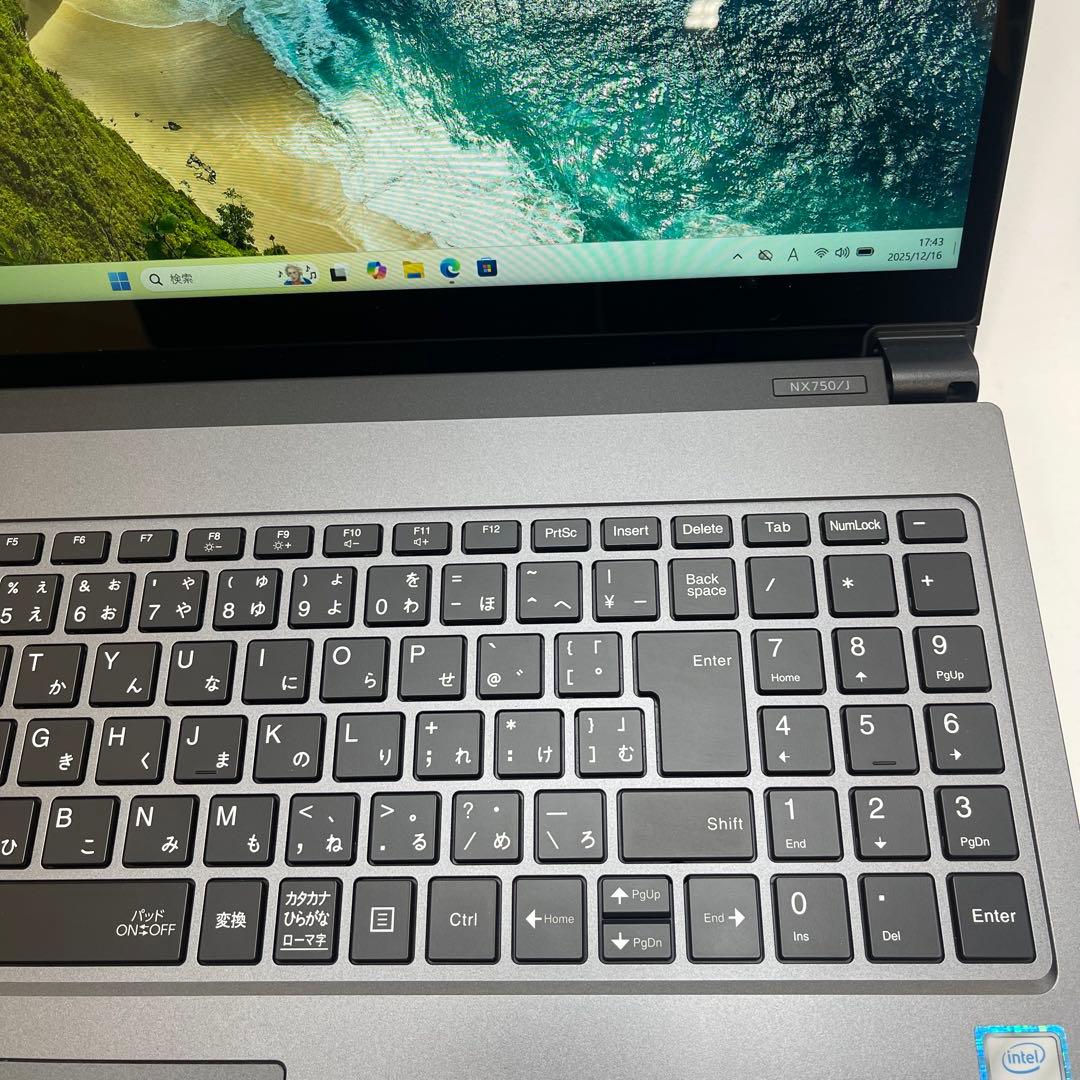 Windowsノート本体 #612 NEC LAVIE NX750/J i7-8550U 8GB 256G