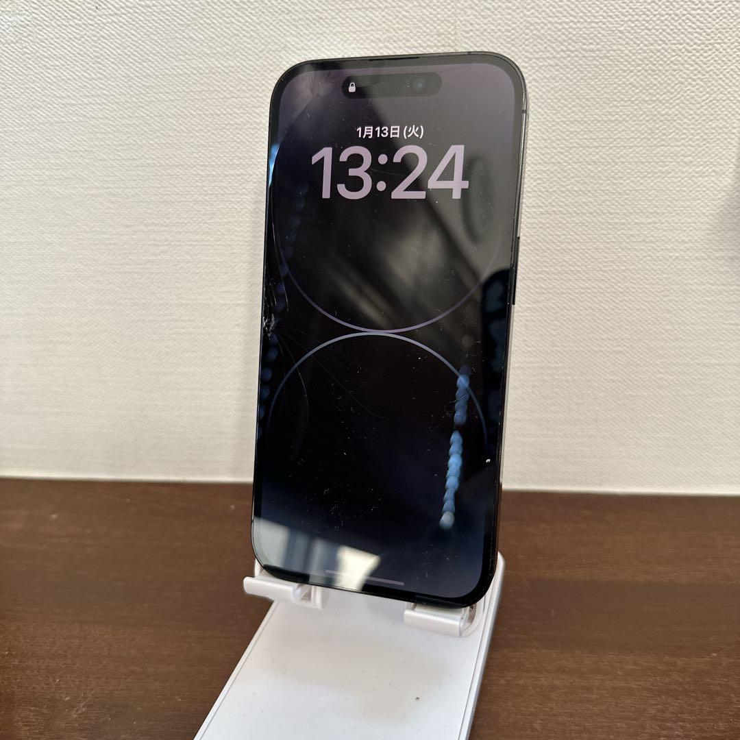 【ジャンク】iPhone 14 Pro 256GB ブラック　SIMフリー