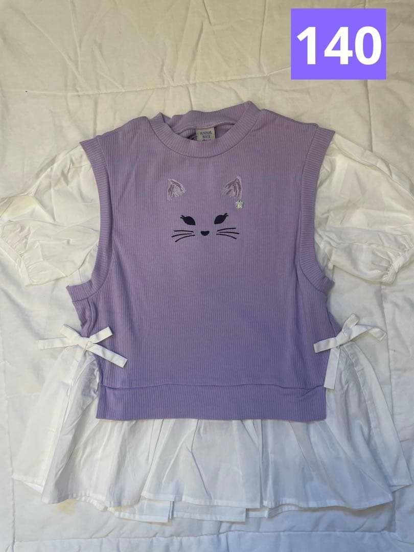 専用　ANNA SUI mini♡猫シャツ♡140