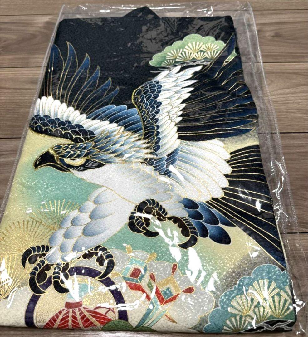 新品　お宮参り　産着(初着、祝着)　七五三　男の子　子供着物　襦袢セット　高級