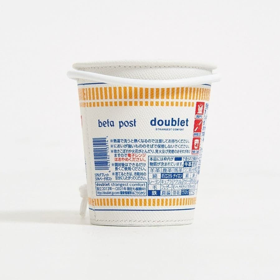 激レア doublet カップヌードル ベータポスト ショルダーバッグ