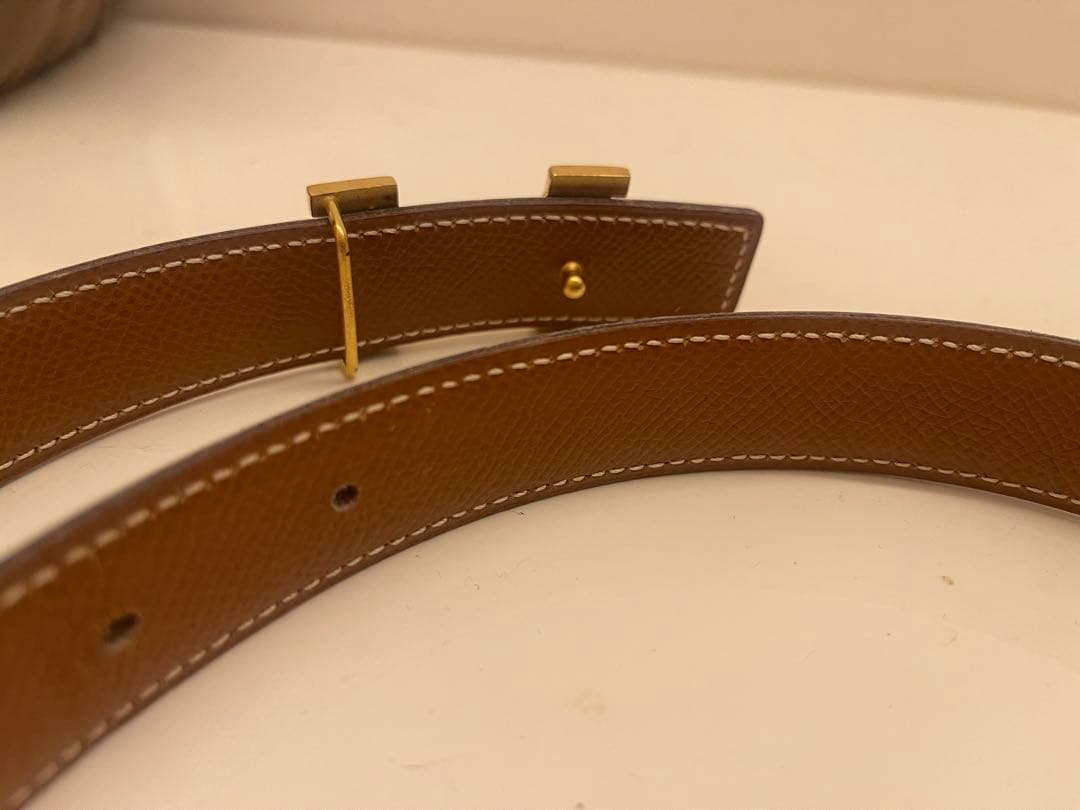 エルメス黒 レザーベルト