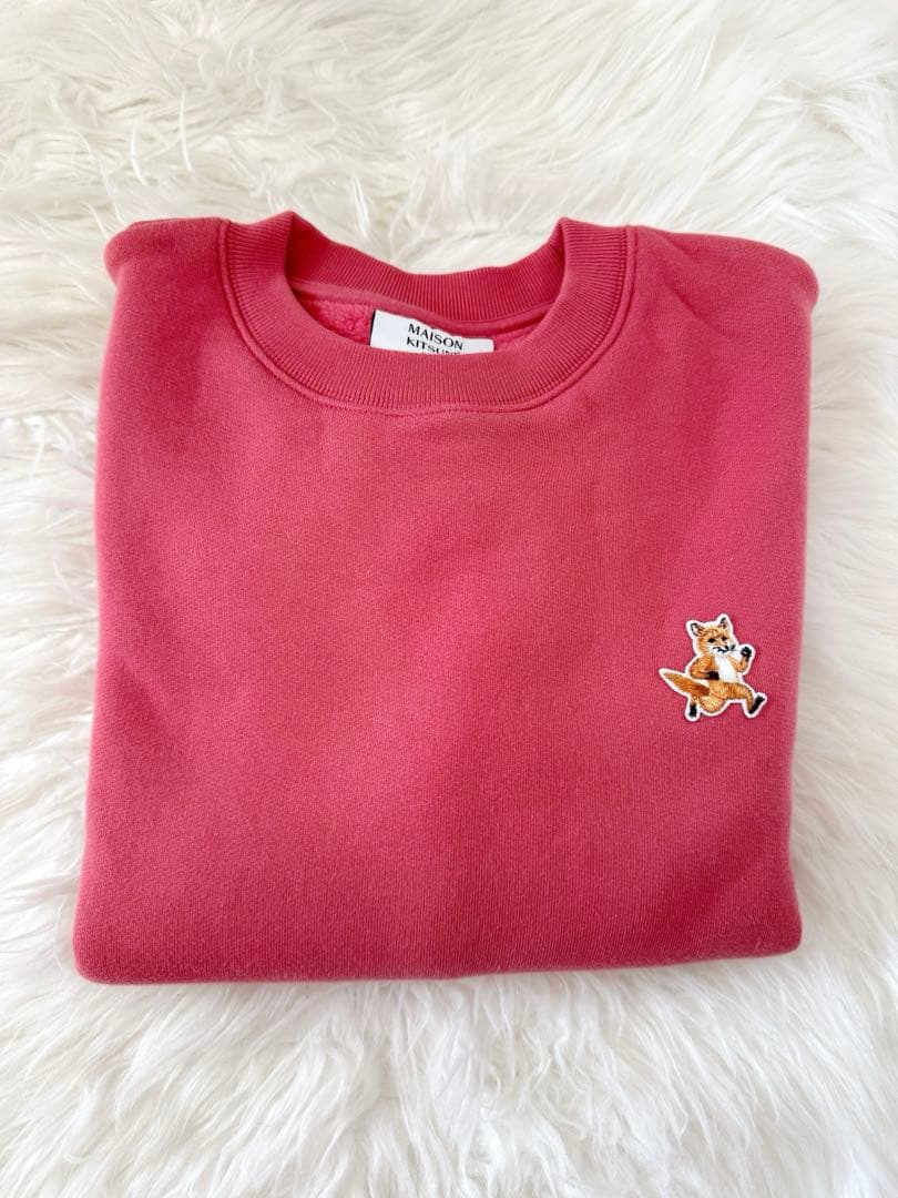 MAISON KITSUNE メゾンキツネ✧✧✧ピンク スウェット S