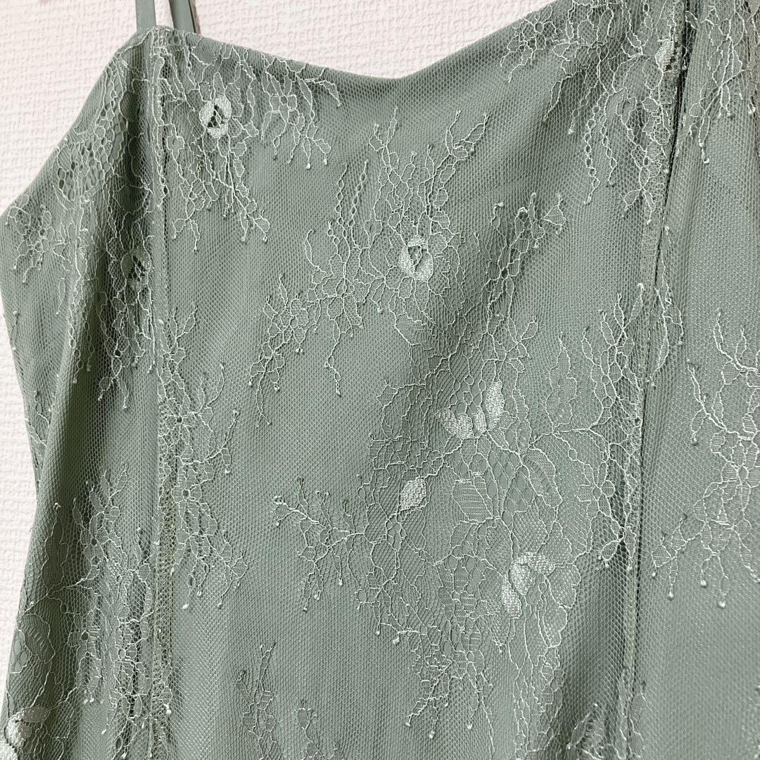 美品　人気　カナ　3way レースボレロセット フレア パーティー ドレス M