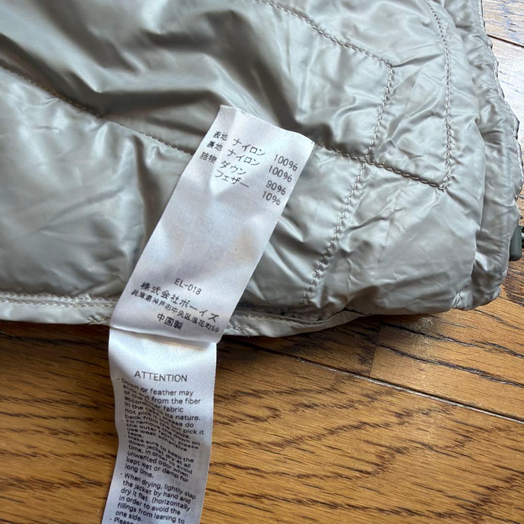 ダントン　ダウンベスト　サイズM