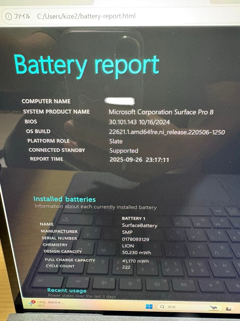 MicrosoftSurface Pro8+Signatureキーボード+マウス