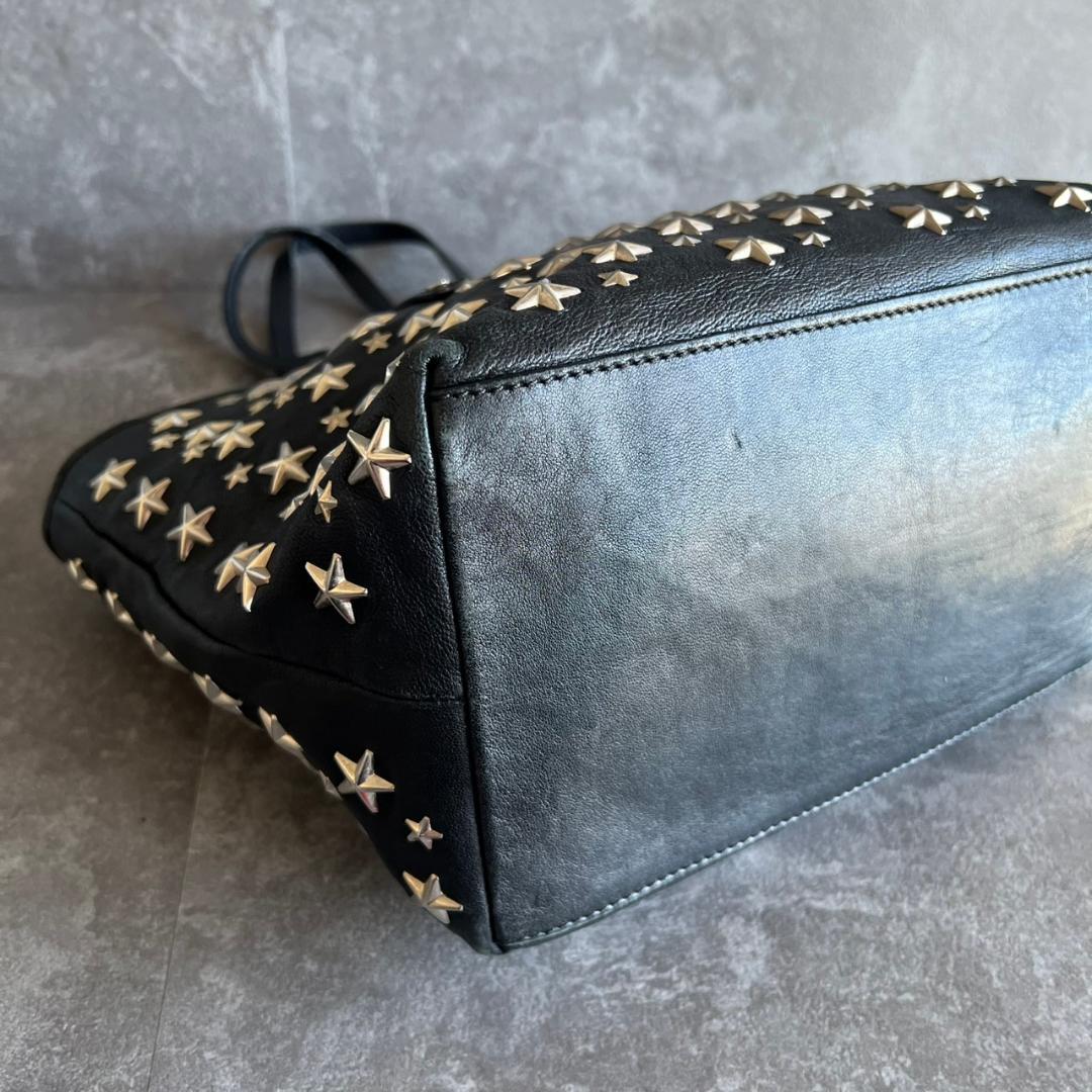 ⭐️JIMMY CHOO⭐️ジミーチュウ サシャ S トートバッグ スタッズ
