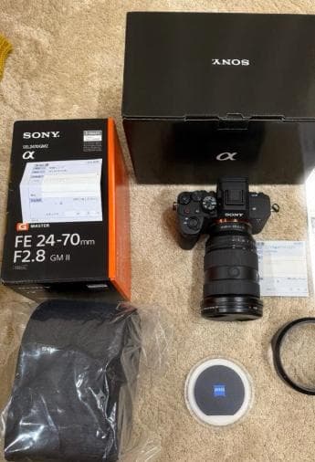 【美品】SONY α7iv + FE 24-70mm F2.8 GM ll
