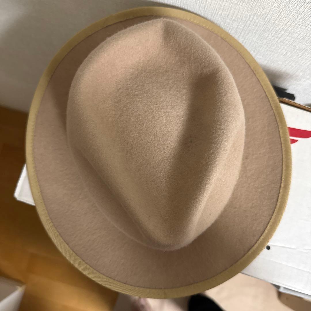 H.W.DOG&CO ハット ベージュ　36