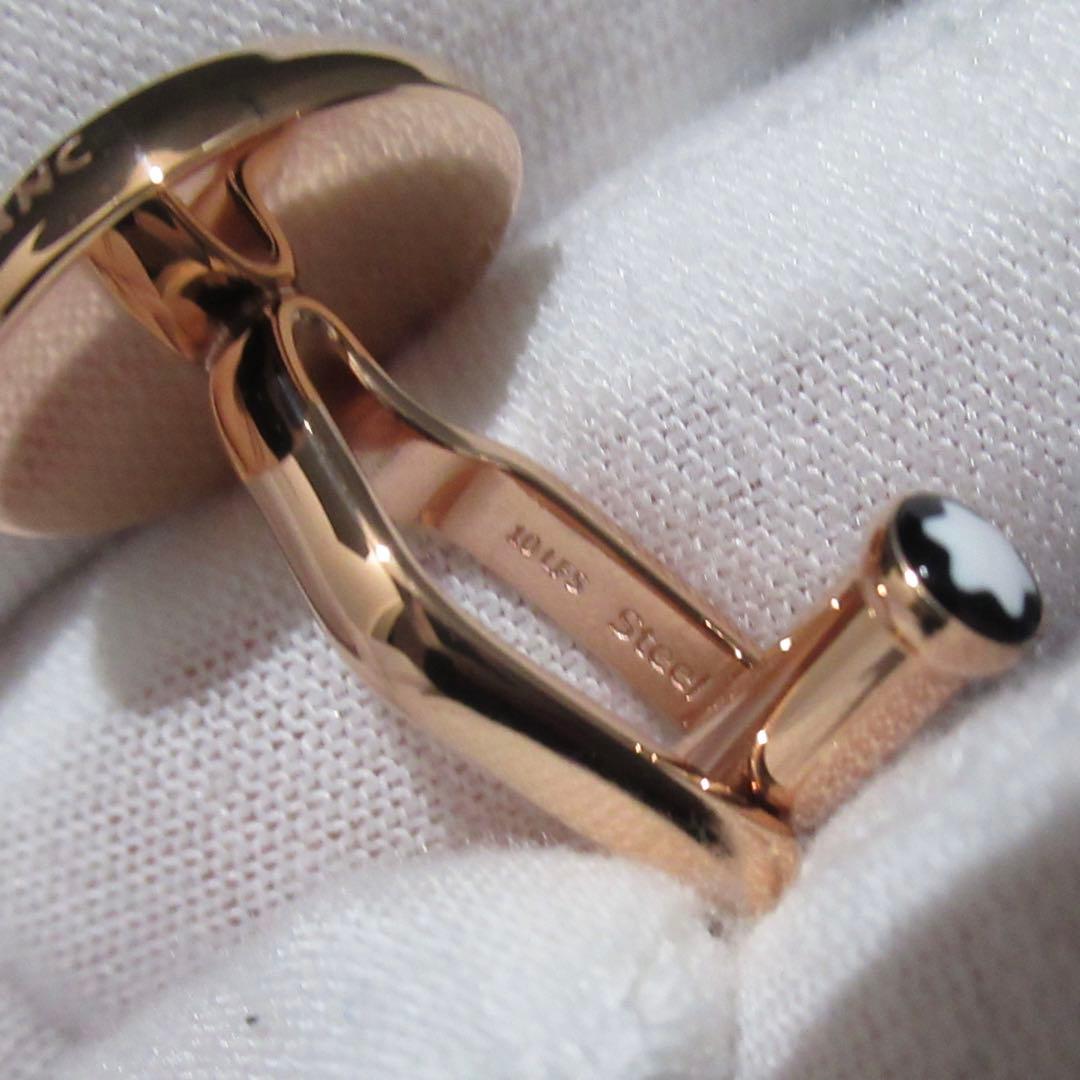 モンブラン カフス マイスターシュテュック ダークブラウンラッカー 118603