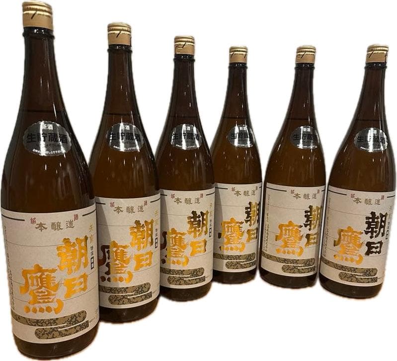 最新詰め！ 朝日鷹 生貯蔵 6本 十四代 新政 亀齢 而今 田酒 獺祭