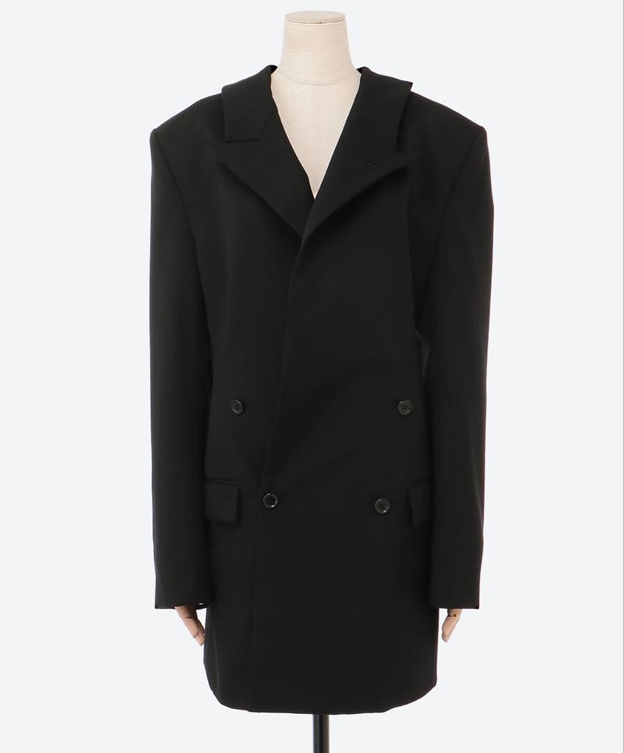 keisuke yoshidaブラック テーラードジャケット