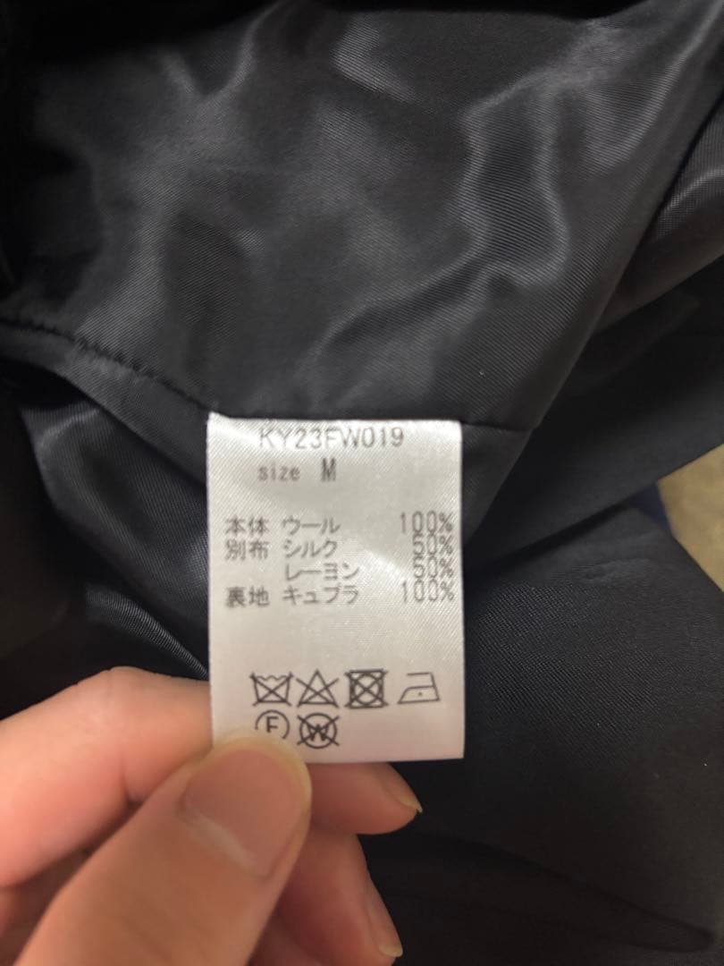 keisuke yoshidaブラック テーラードジャケット