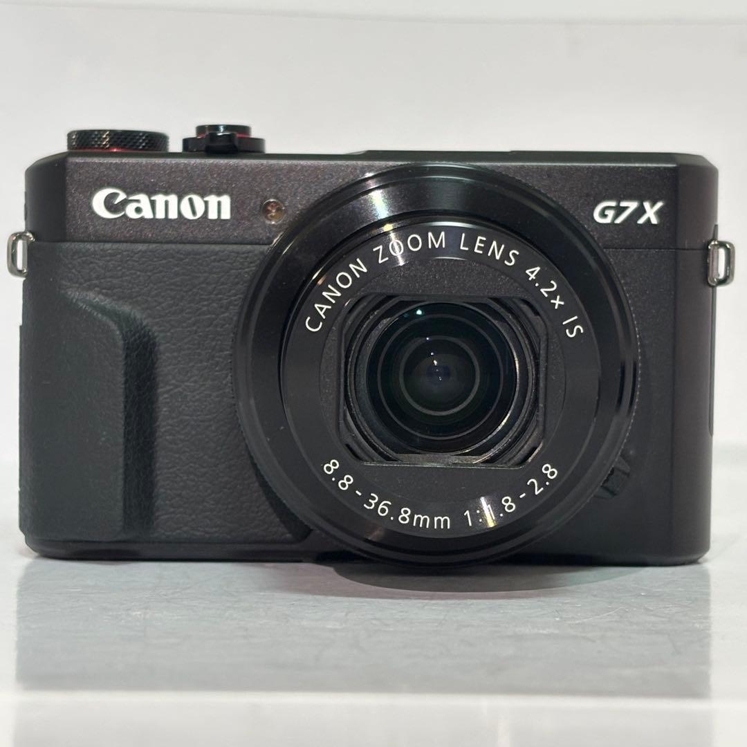 美品 Canon PowerShot G7X Mark II ブラック