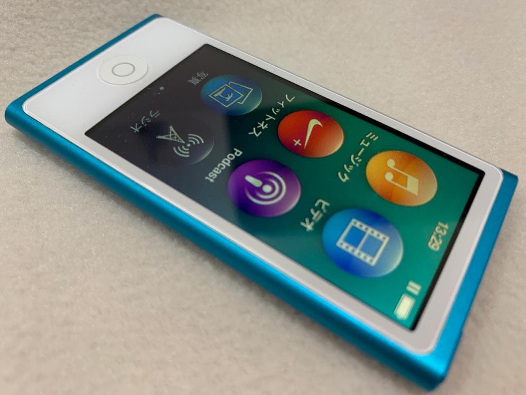 【美品】Apple iPod nano 第7世代 16GB ブルー