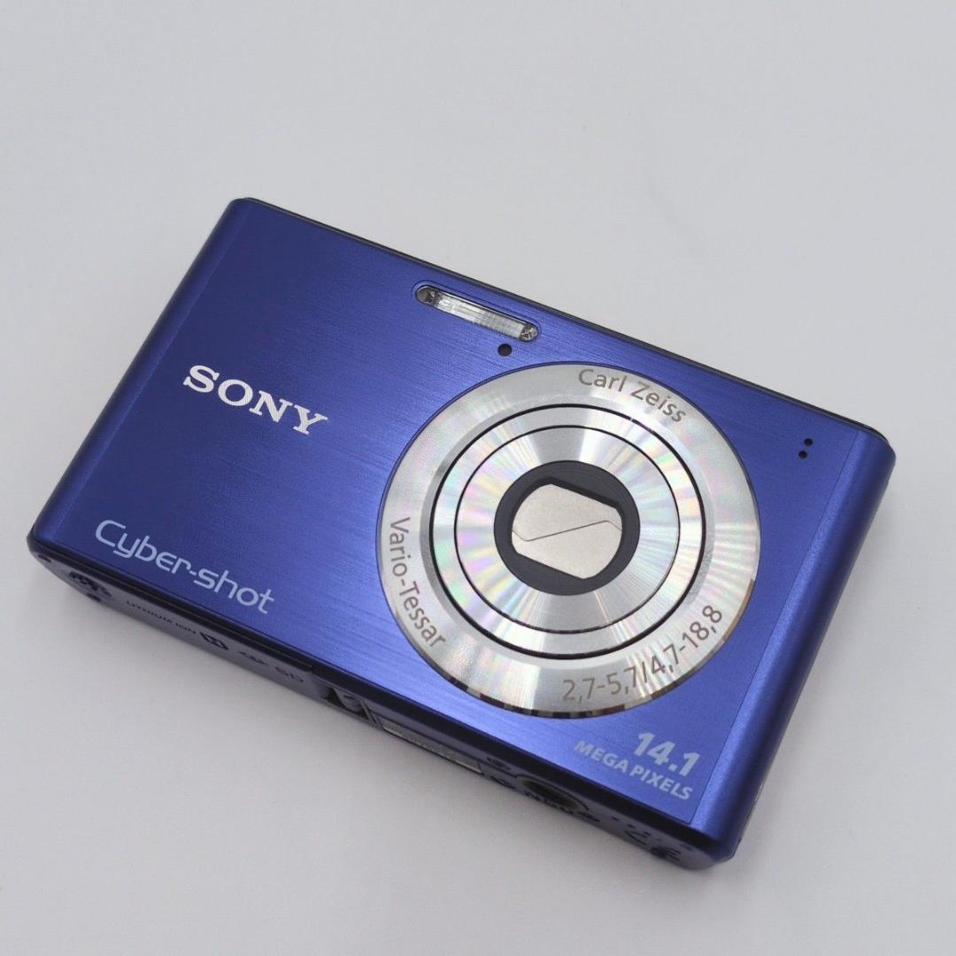 未使用級 SONY Cyber-shot 1410万画素 W550 ブルー