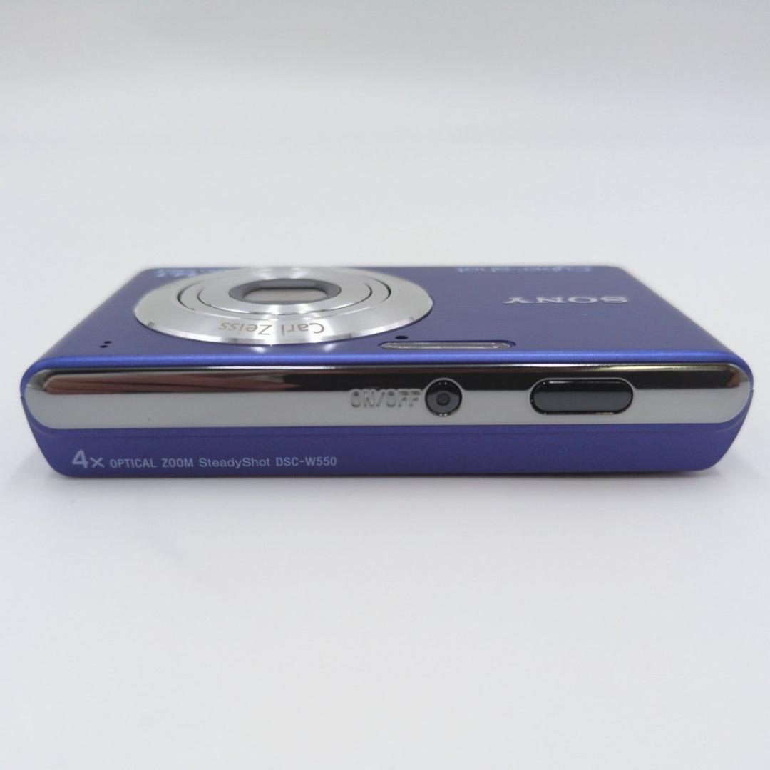 未使用級 SONY Cyber-shot 1410万画素 W550 ブルー