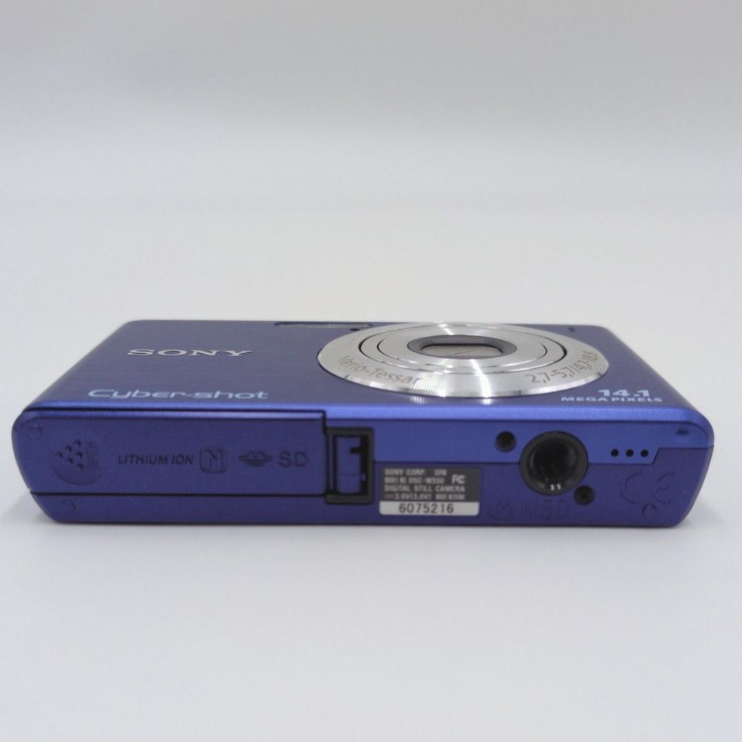 未使用級 SONY Cyber-shot 1410万画素 W550 ブルー