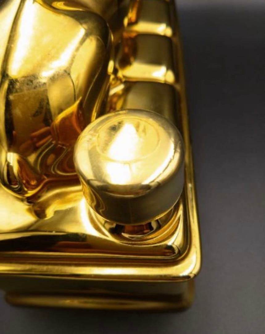 HINE EXTRA COGNAC 金鹿 リモージュ陶器製ボトル 750ml