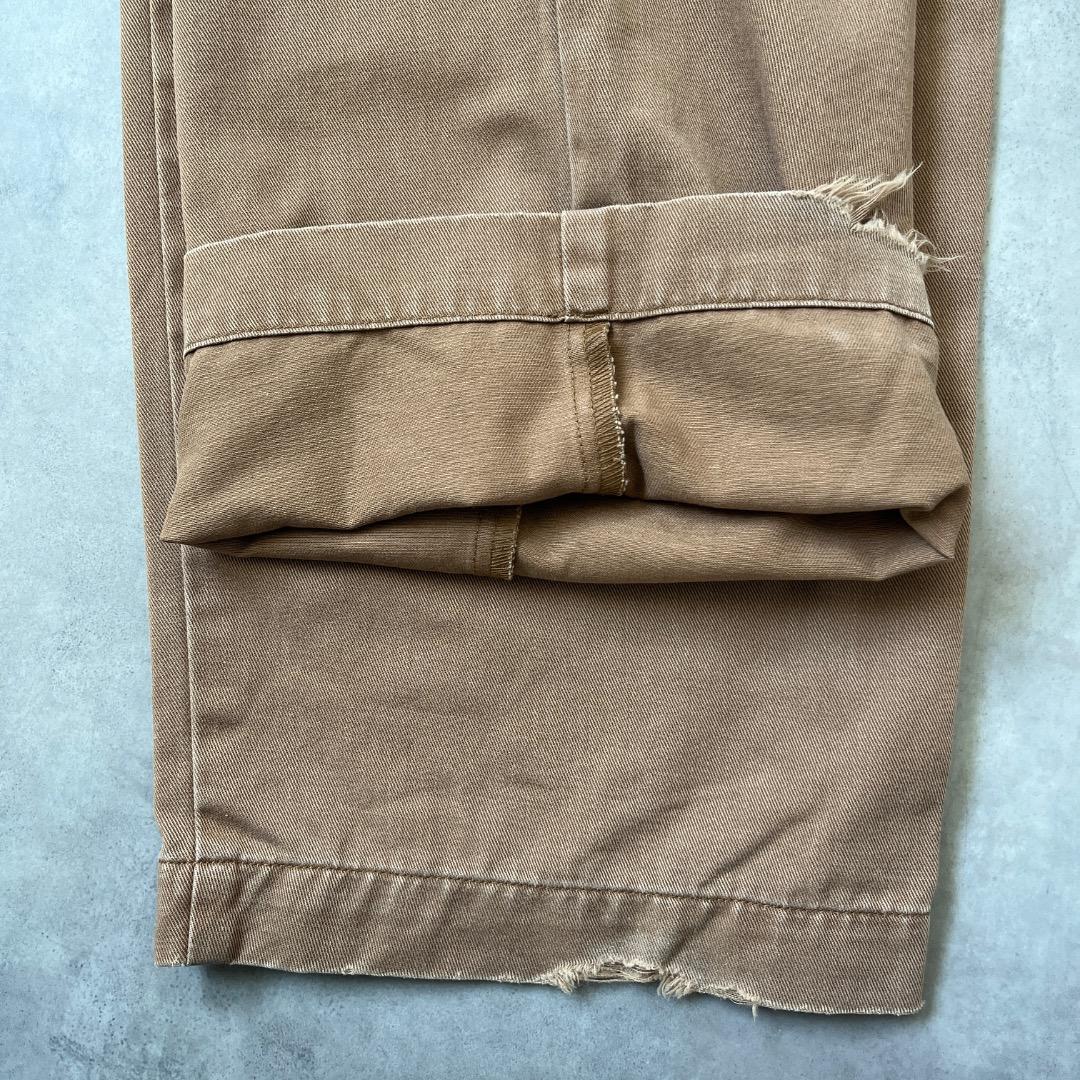 ポロ ラルフローレン W34 ポロチノ チノパン 古着 90s 茶 19058