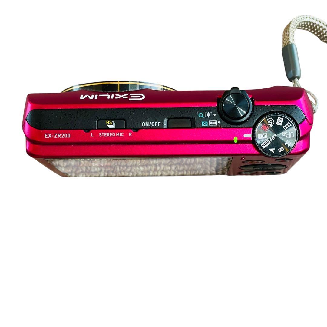 CASIO EXILIM EX-ZR200ピンク コンパクトデジタルカ