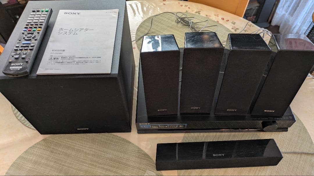 SONY STR-KS380 5.1ch ホームシアターセット