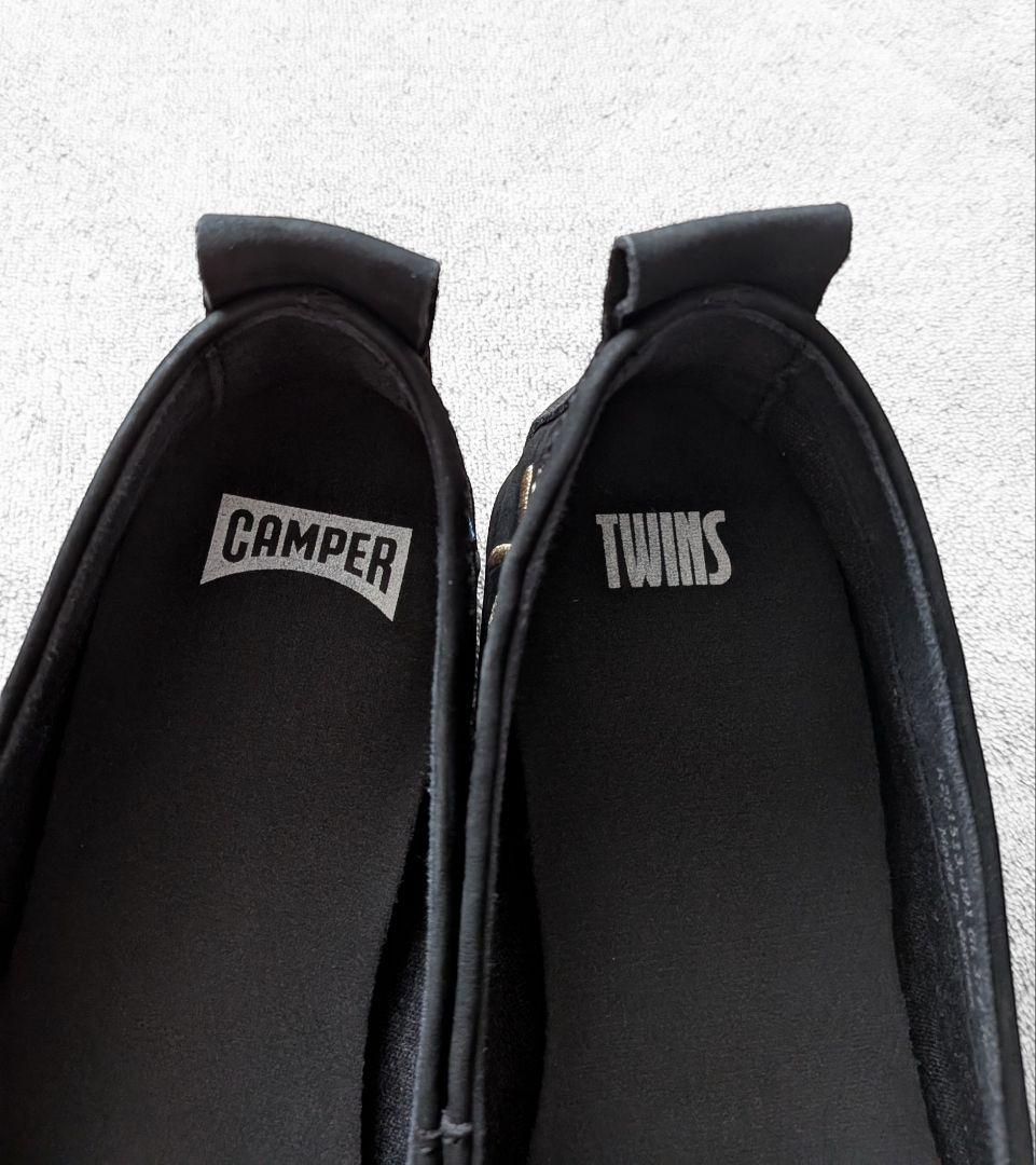 CAMPER ライトニナ フラットシューズ 刺繍 花柄 23.5 極美品