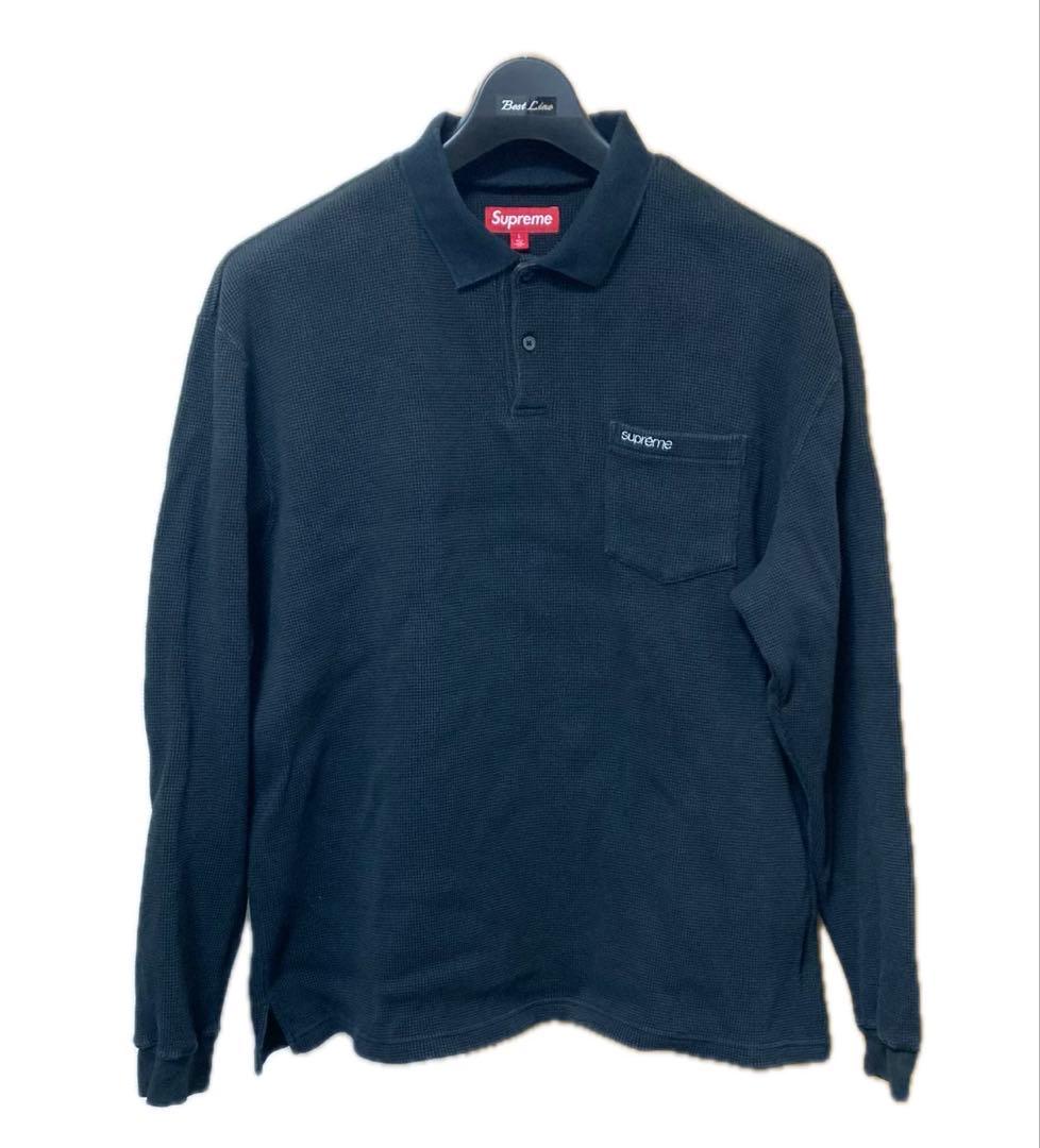 supreme 23AW Thermal L/S Polo Lサイズ